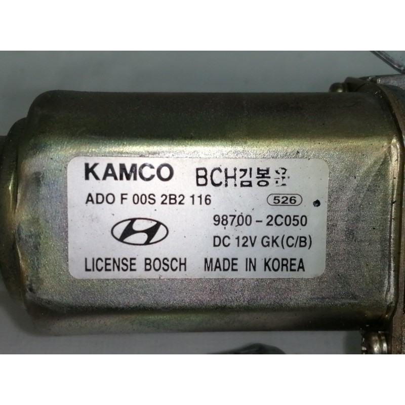 Recambio de motor limpia trasero para hyundai coupe (gk) 1.6 16v cat referencia OEM IAM F00S2B2116 987002C050 