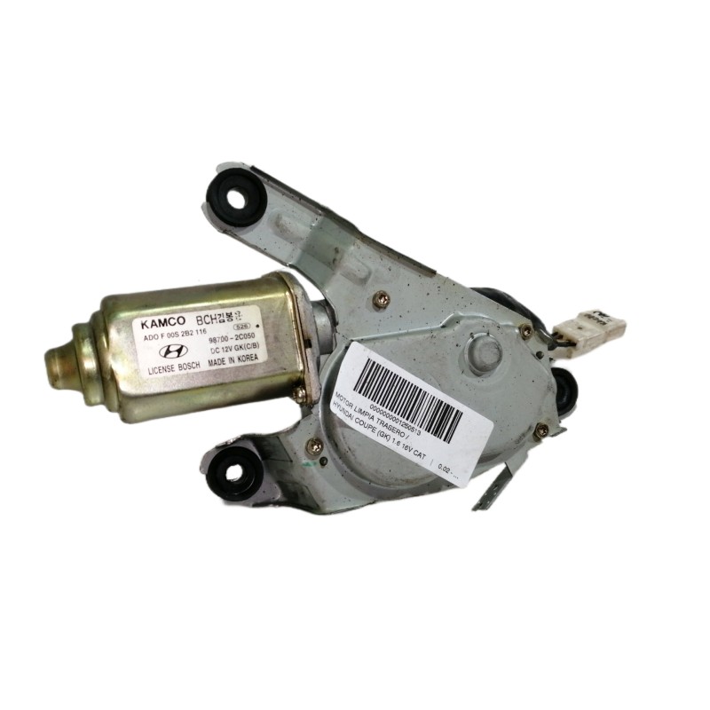 Recambio de motor limpia trasero para hyundai coupe (gk) 1.6 16v cat referencia OEM IAM F00S2B2116 987002C050 