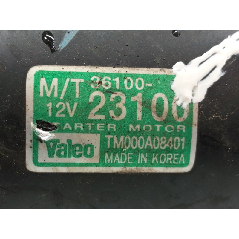 Recambio de motor arranque para hyundai coupe (rd) 2.0 fx referencia OEM IAM 3610023100  