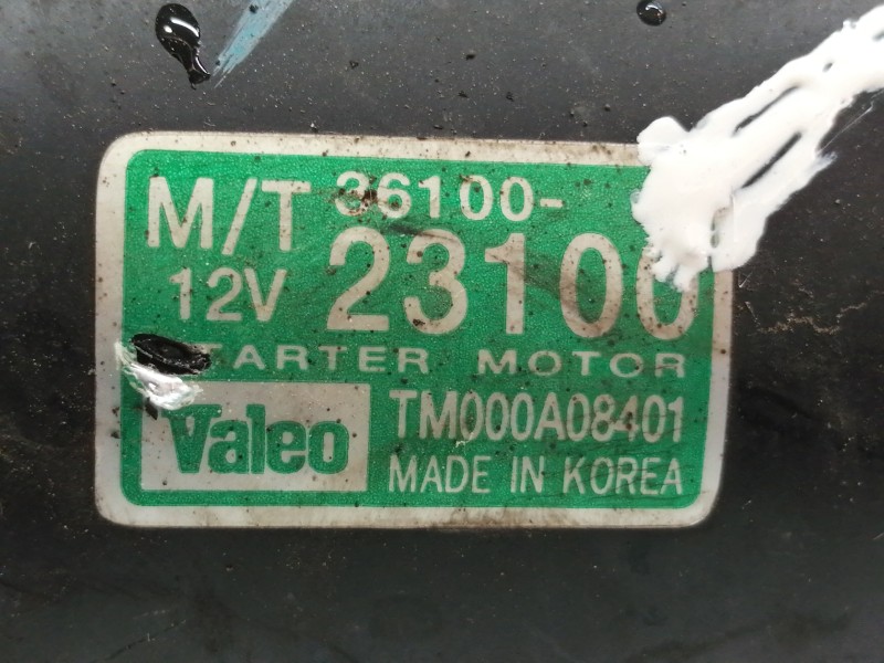 Recambio de motor arranque para hyundai coupe (rd) 2.0 fx referencia OEM IAM 3610023100  