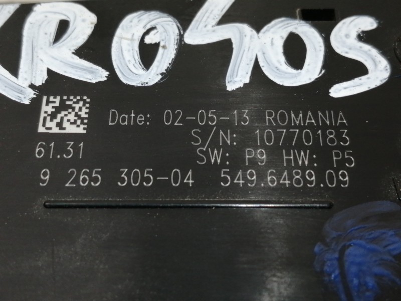 Recambio de mando luces para bmw serie 1 lim. (f20) 114d referencia OEM IAM 9265305  