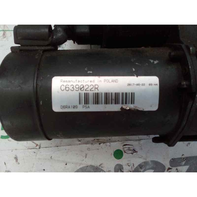 Recambio de motor arranque para peugeot 206 berlina x-line referencia OEM IAM D6RA109  