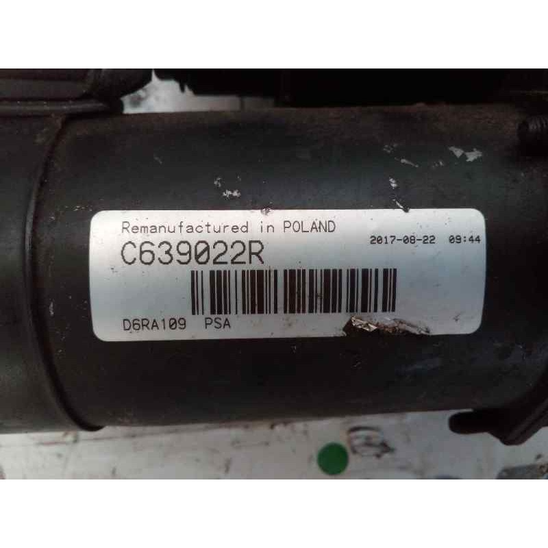 Recambio de motor arranque para peugeot 206 berlina x-line referencia OEM IAM D6RA109  