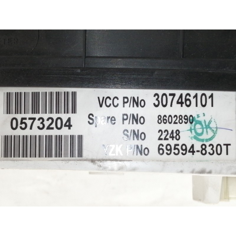 Recambio de cuadro instrumentos para volvo xc90 d5 kinetic (5 asientos) (136kw) referencia OEM IAM 8691648 30746101 8691648
