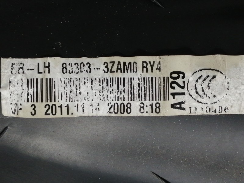 Recambio de guarnecido puerta trasera izquierda para hyundai i40 style blue referencia OEM IAM 833033ZAM0 833153Z000 833303Z000