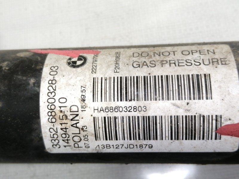 Recambio de amortiguador trasero izquierdo para bmw serie 1 lim. (f20) 114d referencia OEM IAM 14941510  