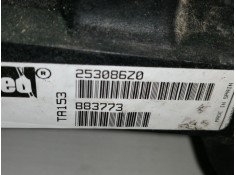 Recambio de radiador agua para citroën bx berlina 1.8 turbodiesel referencia OEM IAM 253086Z0   2