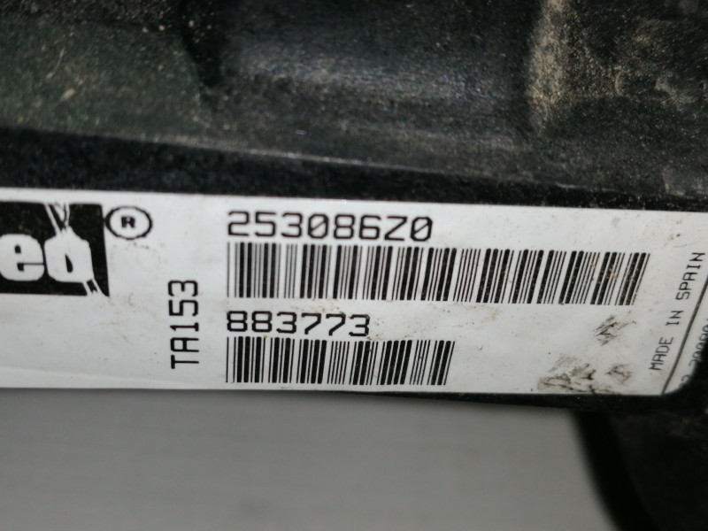 Recambio de radiador agua para citroën bx berlina 1.8 turbodiesel referencia OEM IAM 253086Z0  