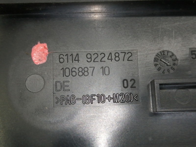 Recambio de caja reles / fusibles para bmw serie 1 lim. (f20) 114d referencia OEM IAM 61149224872  