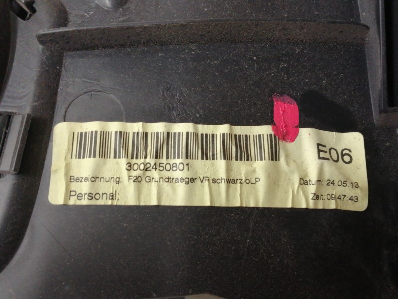 Recambio de guarnecido puerta delantera derecha para bmw serie 1 lim. (f20) 114d referencia OEM IAM R51417240404  