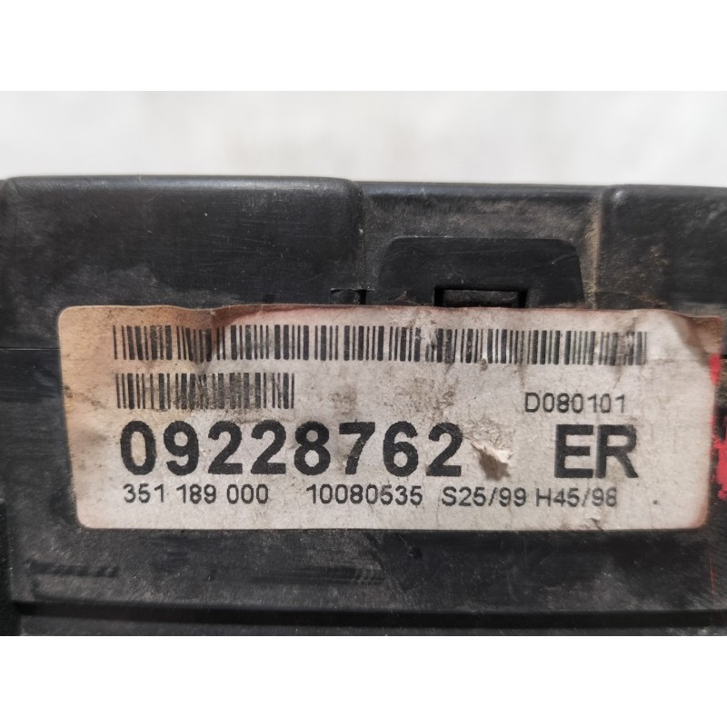 Recambio de cuadro instrumentos para opel zafira a elegance referencia OEM IAM 09228762ER  