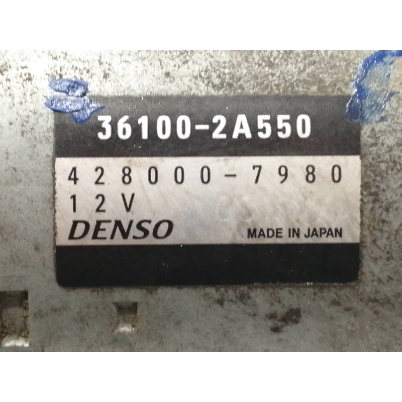 Recambio de motor arranque para hyundai i40 style blue referencia OEM IAM 361002A550  