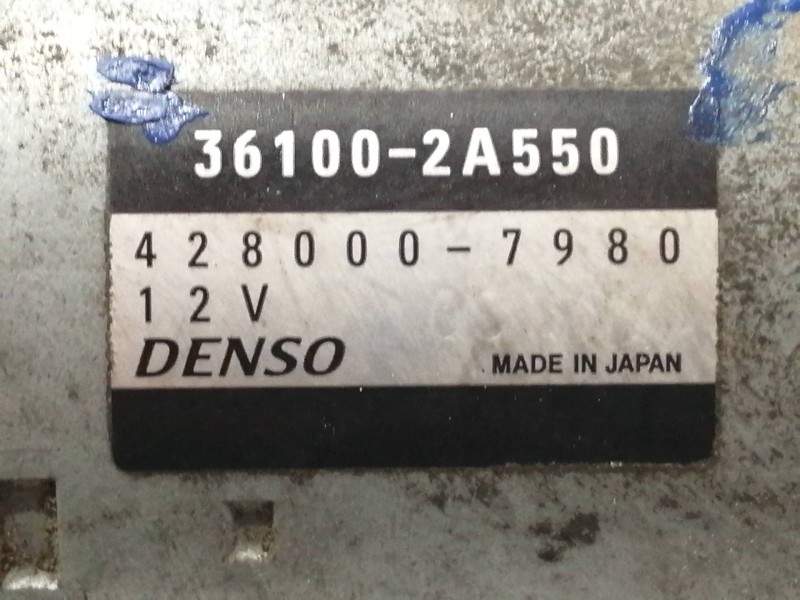 Recambio de motor arranque para hyundai i40 style blue referencia OEM IAM 361002A550  