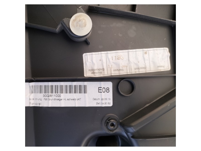 Recambio de guarnecido puerta trasera izquierda para bmw serie 1 lim. (f20) 114d referencia OEM IAM 4309949  