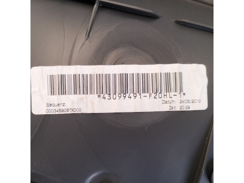 Recambio de guarnecido puerta trasera izquierda para bmw serie 1 lim. (f20) 114d referencia OEM IAM 4309949  