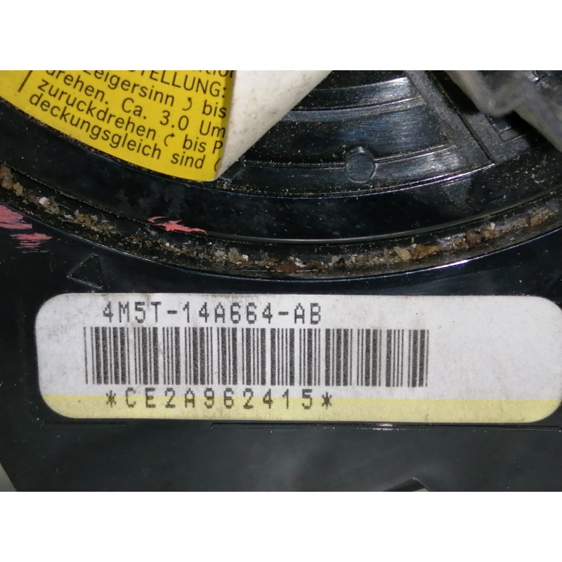Recambio de anillo airbag para ford focus lim. (cb4) trend referencia OEM IAM 4M5T14A664AB 4M5T14A664 