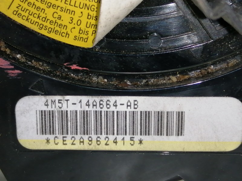 Recambio de anillo airbag para ford focus lim. (cb4) trend referencia OEM IAM 4M5T14A664AB 4M5T14A664 