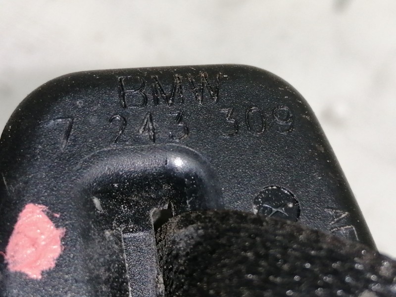 Recambio de cinturon seguridad trasero derecho para bmw serie 1 lim. (f20) 114d referencia OEM IAM S3724330903  