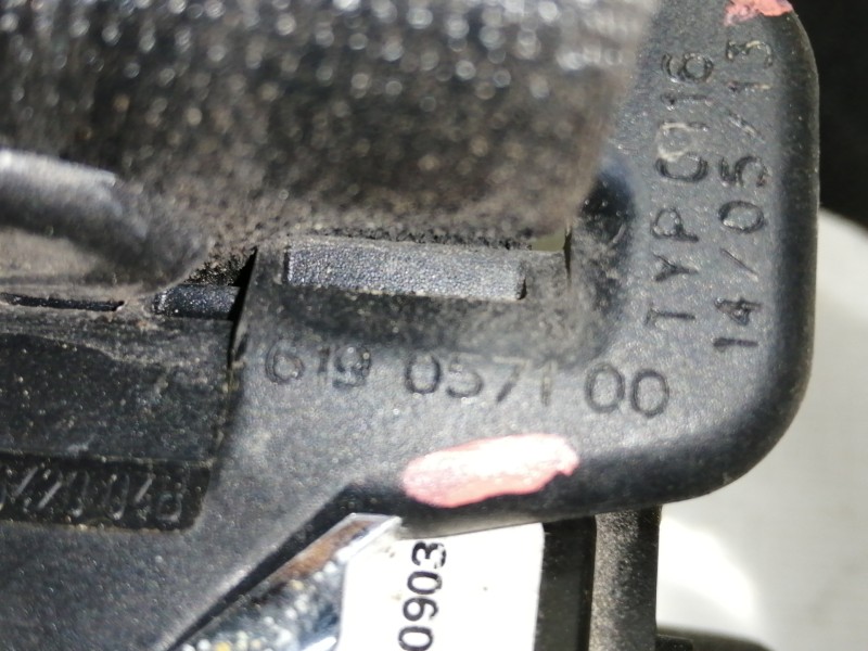 Recambio de cinturon seguridad trasero derecho para bmw serie 1 lim. (f20) 114d referencia OEM IAM S3724330903  