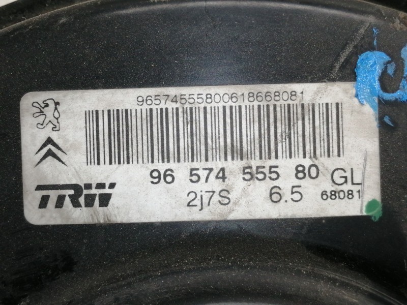 Recambio de servofreno para peugeot 207 x-line referencia OEM IAM 9657455580GL  