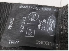 Recambio de cinturon seguridad trasero derecho para ford focus lim. (cb4) trend referencia OEM IAM 4M51S611B68A   2