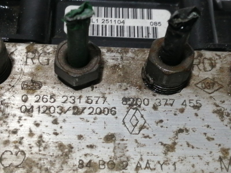 Recambio de abs para renault megane ii coupe/cabrio authentique referencia OEM IAM 0265231577  