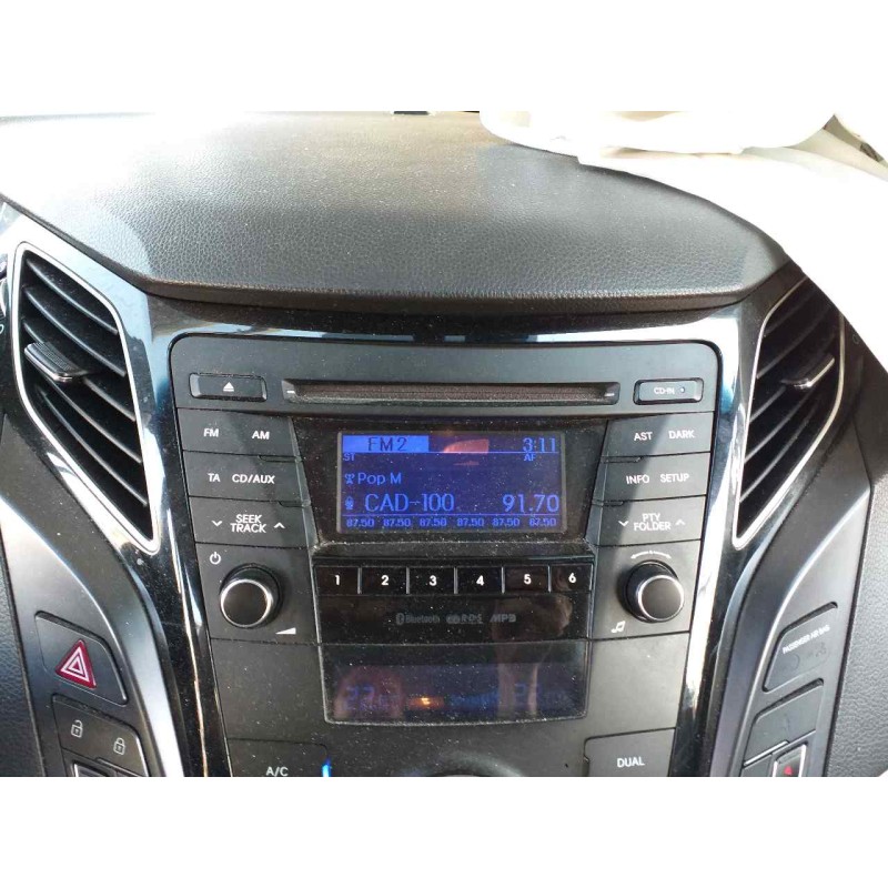 Recambio de sistema audio / radio cd para hyundai i40 style blue referencia OEM IAM   