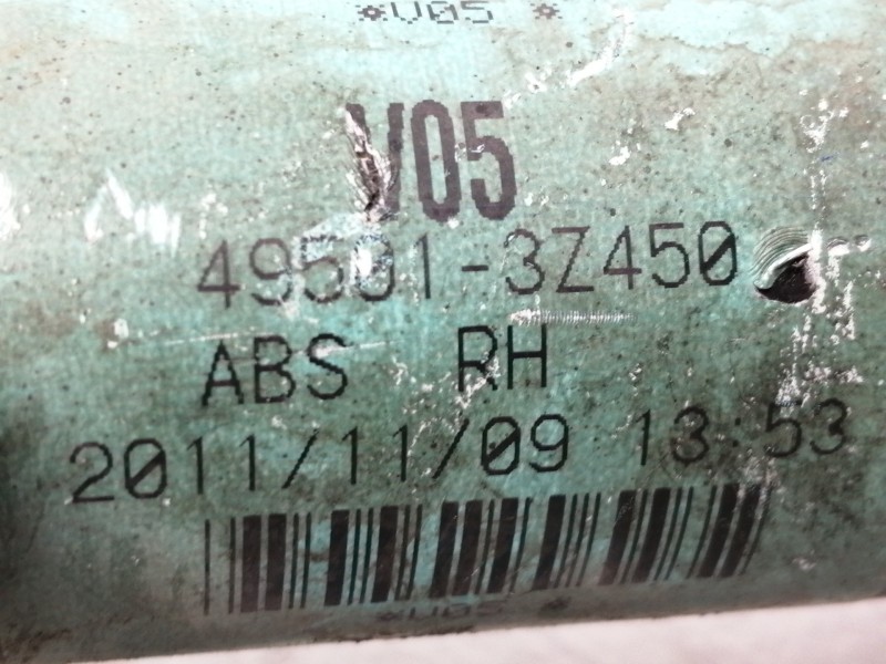 Recambio de transmision delantera derecha para hyundai i40 style blue referencia OEM IAM 495013Z450  