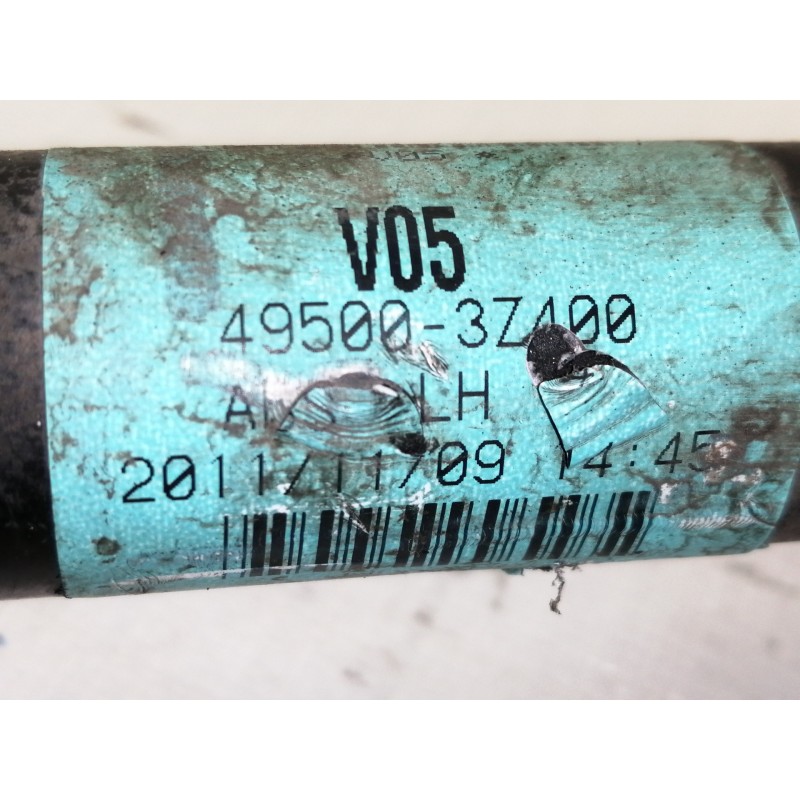 Recambio de transmision delantera izquierda para hyundai i40 style blue referencia OEM IAM 495003Z400  