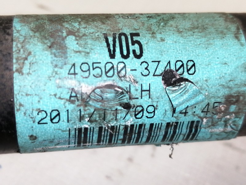 Recambio de transmision delantera izquierda para hyundai i40 style blue referencia OEM IAM 495003Z400  