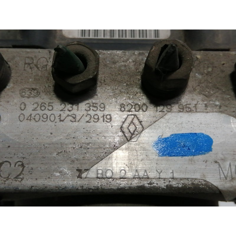 Recambio de abs para renault modus luxe privilege referencia OEM IAM 0265231359 8200129951 