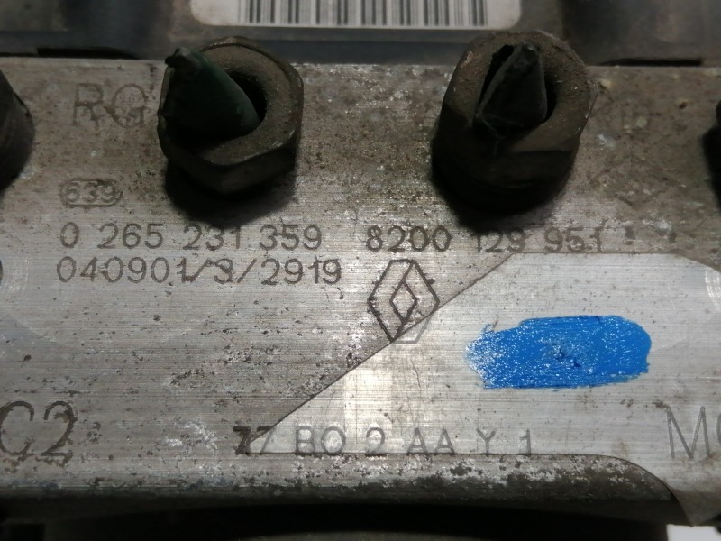 Recambio de abs para renault modus luxe privilege referencia OEM IAM 0265231359 8200129951 