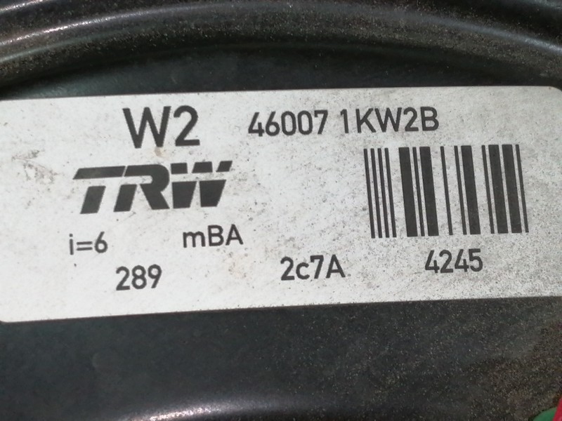 Recambio de servofreno para nissan juke (f15) tekna premium referencia OEM IAM 460071KW2B  