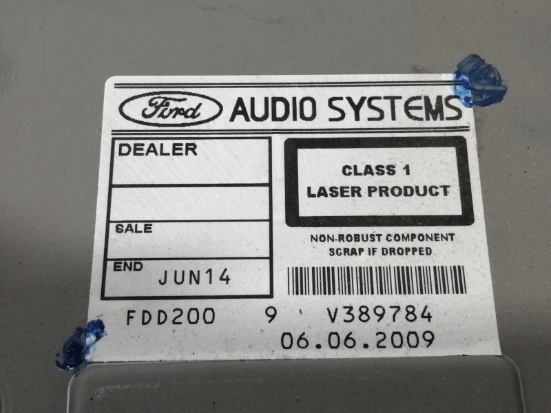 Recambio de sistema audio / radio cd para ford focus lim. (cb4) trend referencia OEM IAM 8M5T18C815AB  