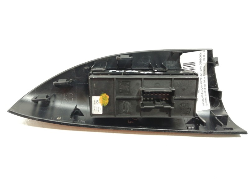 Recambio de mando elevalunas delantero derecho para nissan juke (f15) tekna premium referencia OEM IAM 254111KA5A  