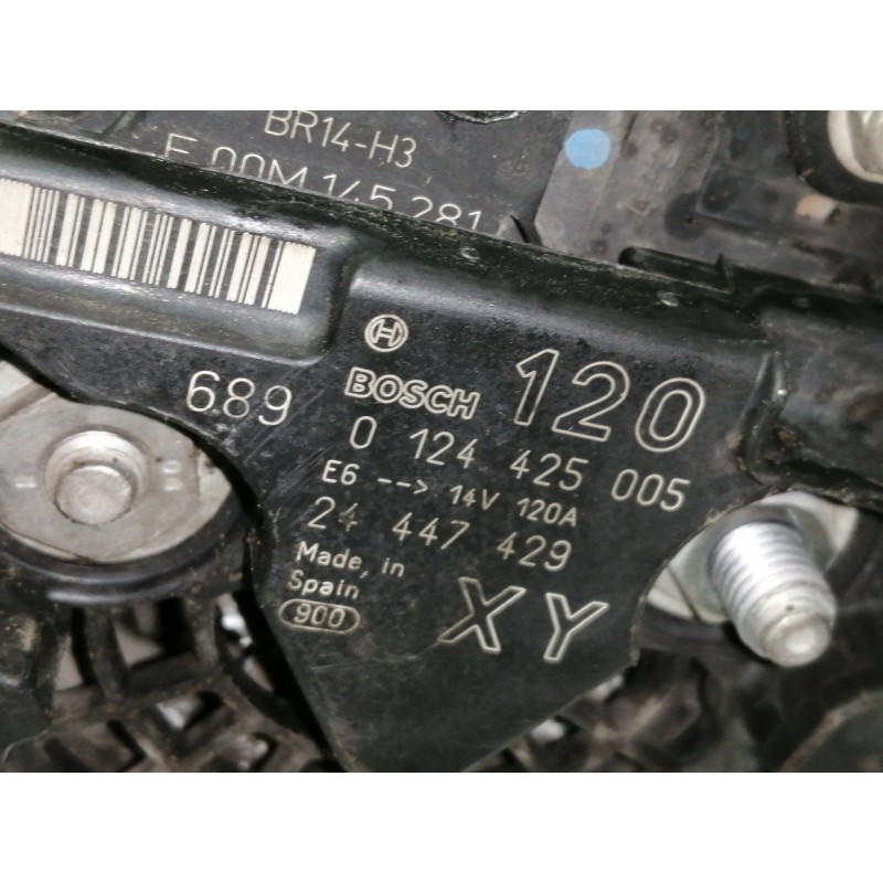 Recambio de alternador para fiat stilo (192) 1.6 16v cat referencia OEM IAM 0124425005  
