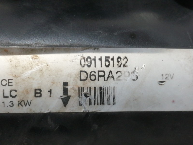 Recambio de motor arranque para fiat stilo (192) 1.6 16v cat referencia OEM IAM D6RA293  