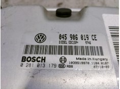 Recambio de centralita motor uce para skoda fabia (5j2 ) spirit referencia OEM IAM 045906019CE 0281013179  2