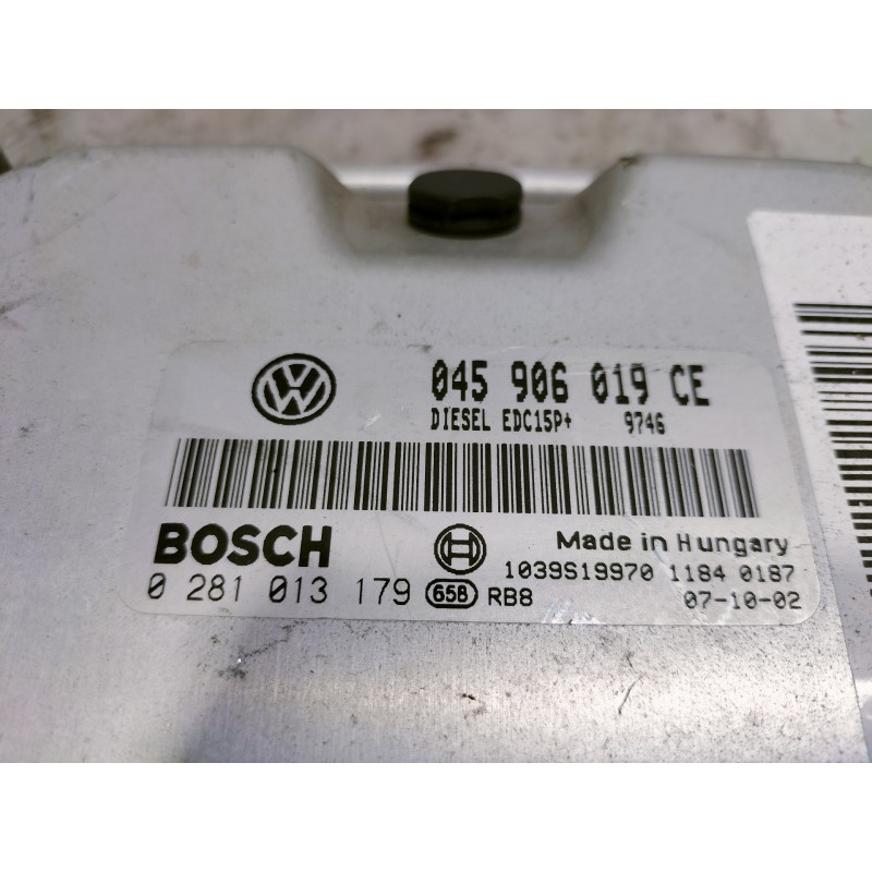 Recambio de centralita motor uce para skoda fabia (5j2 ) spirit referencia OEM IAM 045906019CE 0281013179 