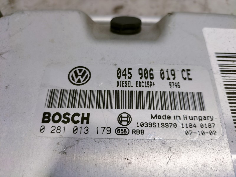 Recambio de centralita motor uce para skoda fabia (5j2 ) spirit referencia OEM IAM 045906019CE 0281013179 