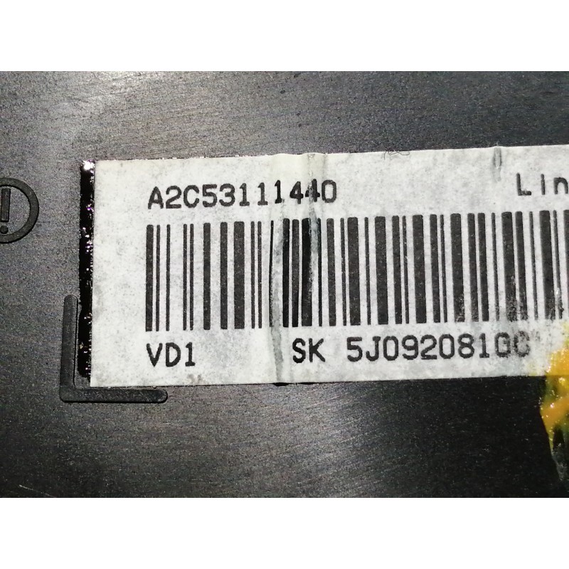 Recambio de cuadro instrumentos para skoda fabia (5j2 ) spirit referencia OEM IAM 5J0920810C  