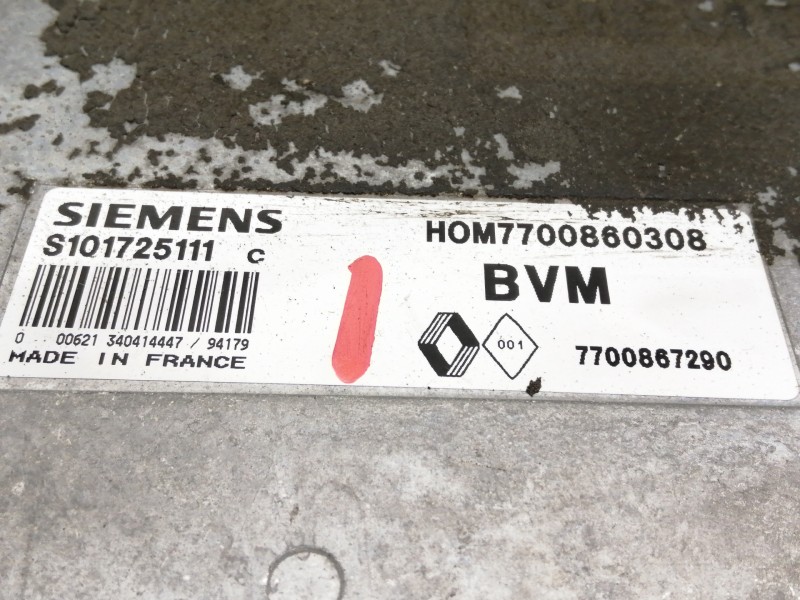Recambio de centralita motor uce para renault laguna (b56) 1.8 rn (b56b) referencia OEM IAM S101725111C  