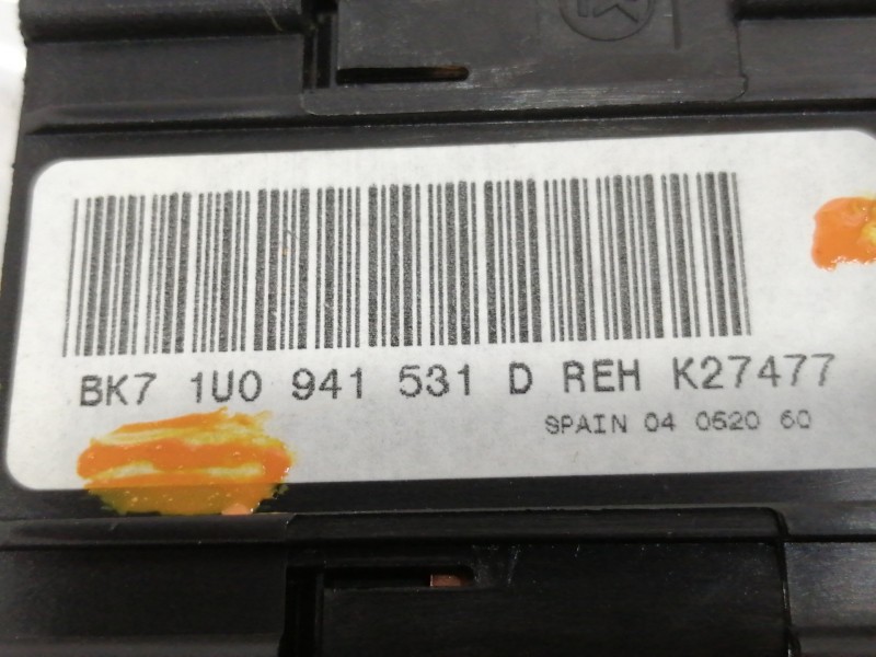 Recambio de mando luces para skoda fabia (5j2 ) spirit referencia OEM IAM 1UO941531  