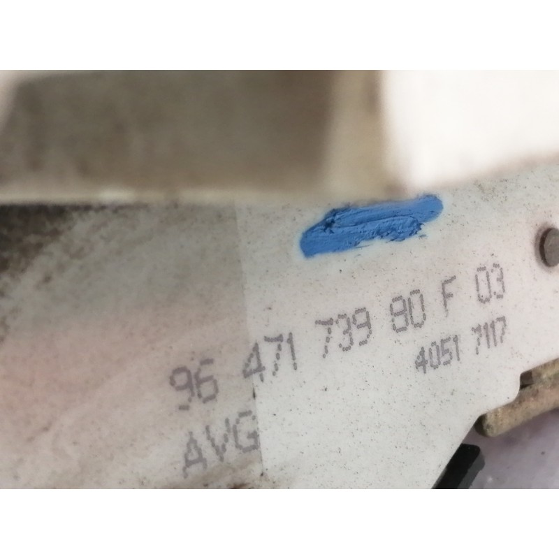 Recambio de cerradura puerta delantera izquierda para citroën c4 coupe vtr plus referencia OEM IAM 9647173980 9647173980F 