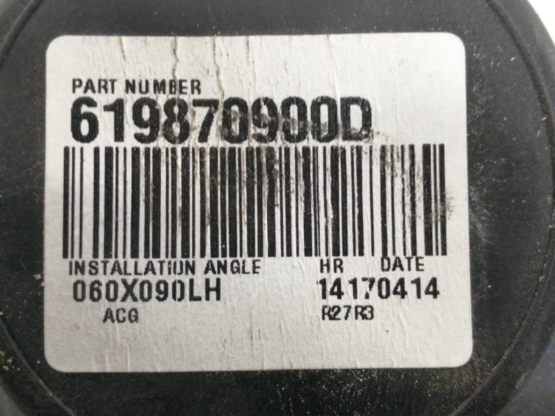 Recambio de cinturon seguridad trasero izquierdo para nissan juke (f15) tekna premium referencia OEM IAM 619870900D  