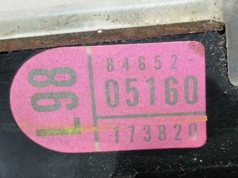 Recambio de mando limpia para toyota avensis berlina (t25) 1.8 sol sedán (4-ptas.) referencia OEM IAM 8465205160  