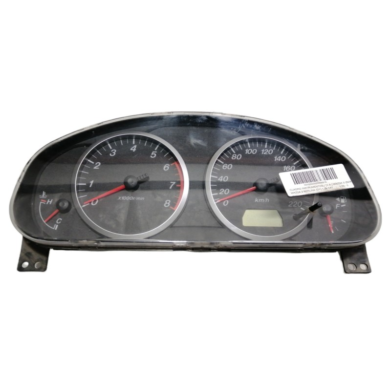 Recambio de cuadro instrumentos para mazda 2 berlina (dy) 1.25 cat referencia OEM IAM DD1455471A 3M7110849MD 3M7110849