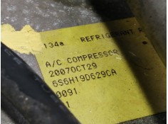 Recambio de compresor aire acondicionado para ford fiesta (cbk) ghia referencia OEM IAM 6S6H19D629CA   2