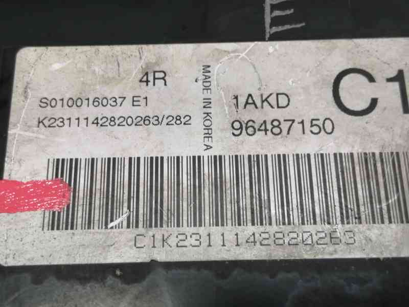 Recambio de centralita motor uce para chevrolet tacuma se referencia OEM IAM 96487150  