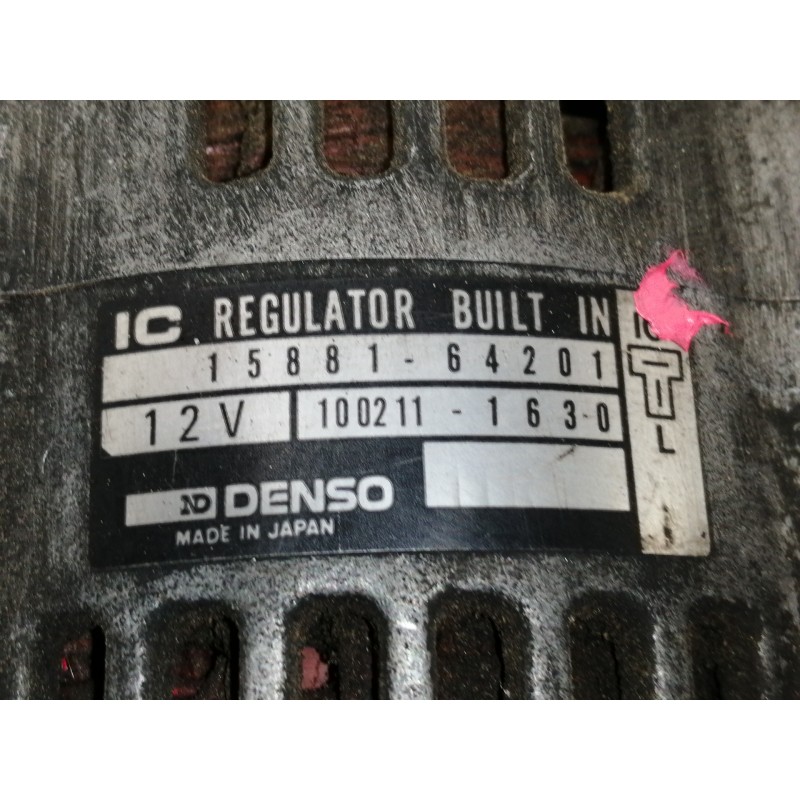 Recambio de alternador para aixam 400 402 referencia OEM IAM 1588164201  